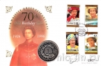 Самоа и Сисифо 1 тала 1992 40 лет правления (в конверте)
