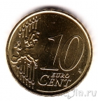 Франция 10 евроцентов 2025