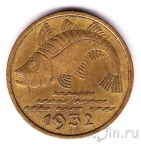 Данциг 10 пфеннигов 1932