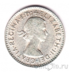 Австралия 3 пенса 1955