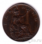 Великобритания 1 фартинг 1901