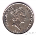 Новая Зеландия 10 центов 1988