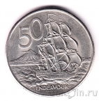 Новая Зеландия 50 центов 1980