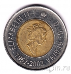Канада 2 доллара 2002 50 лет правления