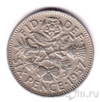 Великобритания 6 пенсов 1957