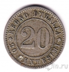 Италия 20 чентезимо 1894