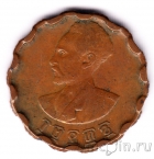 Эфиопия 25 центов EE1936 (1943-44)