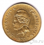 Новые Гебриды 5 франков 1970