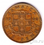 Ямайка 1 пенни 1950