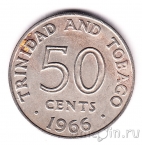 Тринидад и Тобаго 50 центов 1966