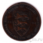 Джерси 1/24 шиллинга 1894