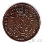 Бельгия 1 сантим 1902 (DER BELGEN)