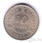 Британский Гондурас 10 центов 1965