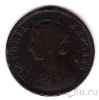 Британская Индия 1/4 анны 1882