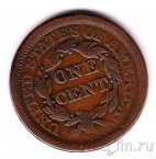 США 1 цент 1852