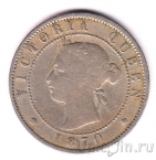 Ямайка 1/2 пенни 1870