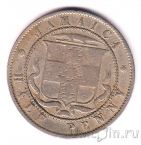 Ямайка 1/2 пенни 1870