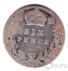 Великобритания 6 пенсов 1906