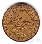 Камерун 5 франков 1958