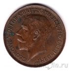 Великобритания 1/2 пенни 1924